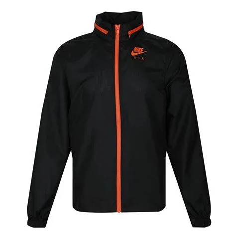 Nike Sportswear Full-length zipper Cardigan Jacket Black CW4820-010 - 1