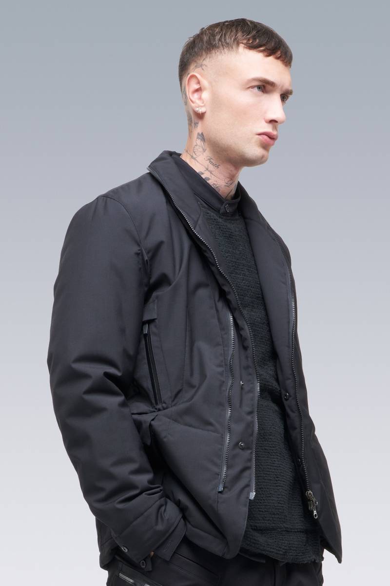 J29-LP 2L Loro Piana® Storm System® Climashield® Modular Blazer Black 3