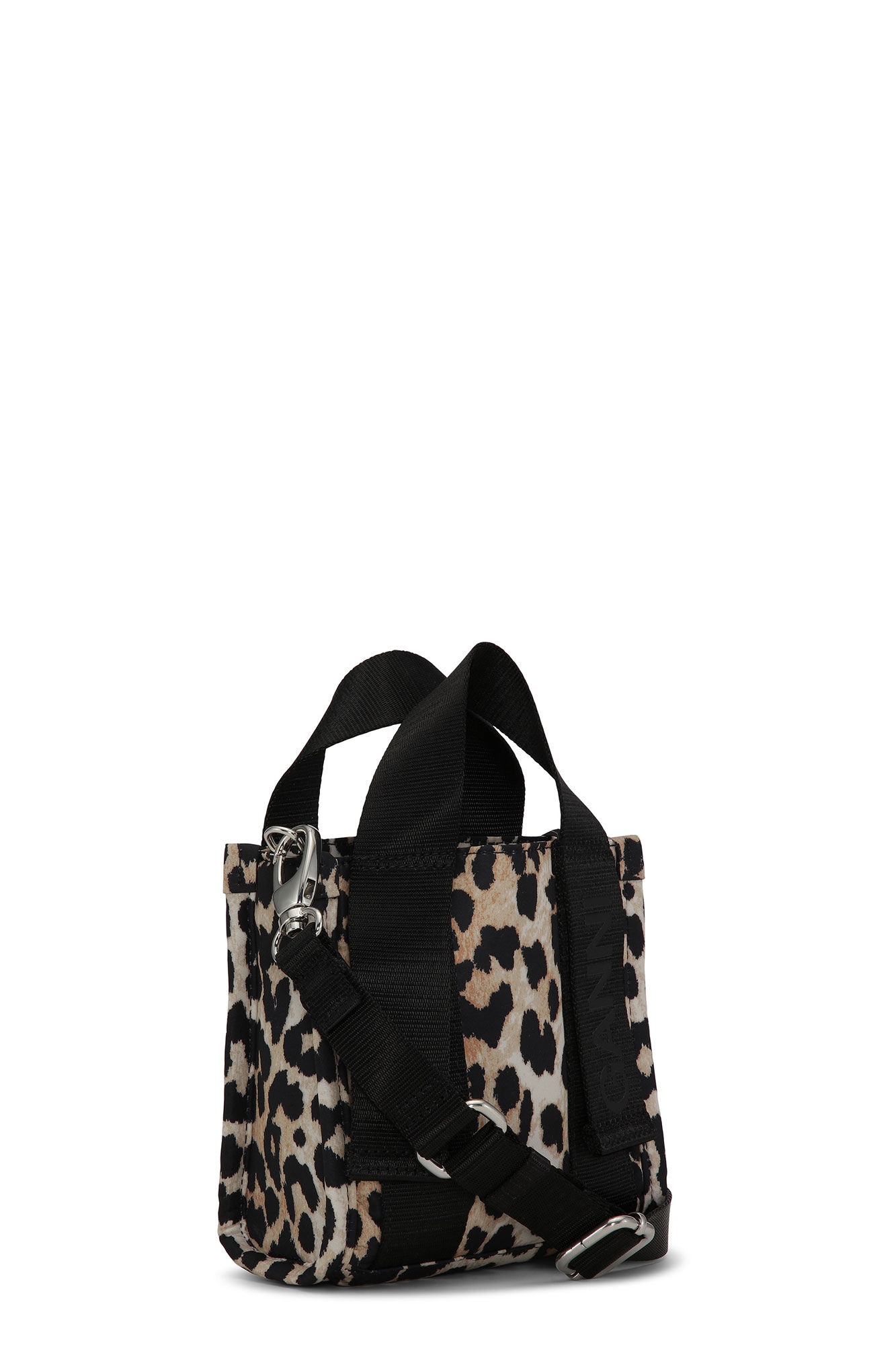 MINI LEOPARD TECH TOTE - 2