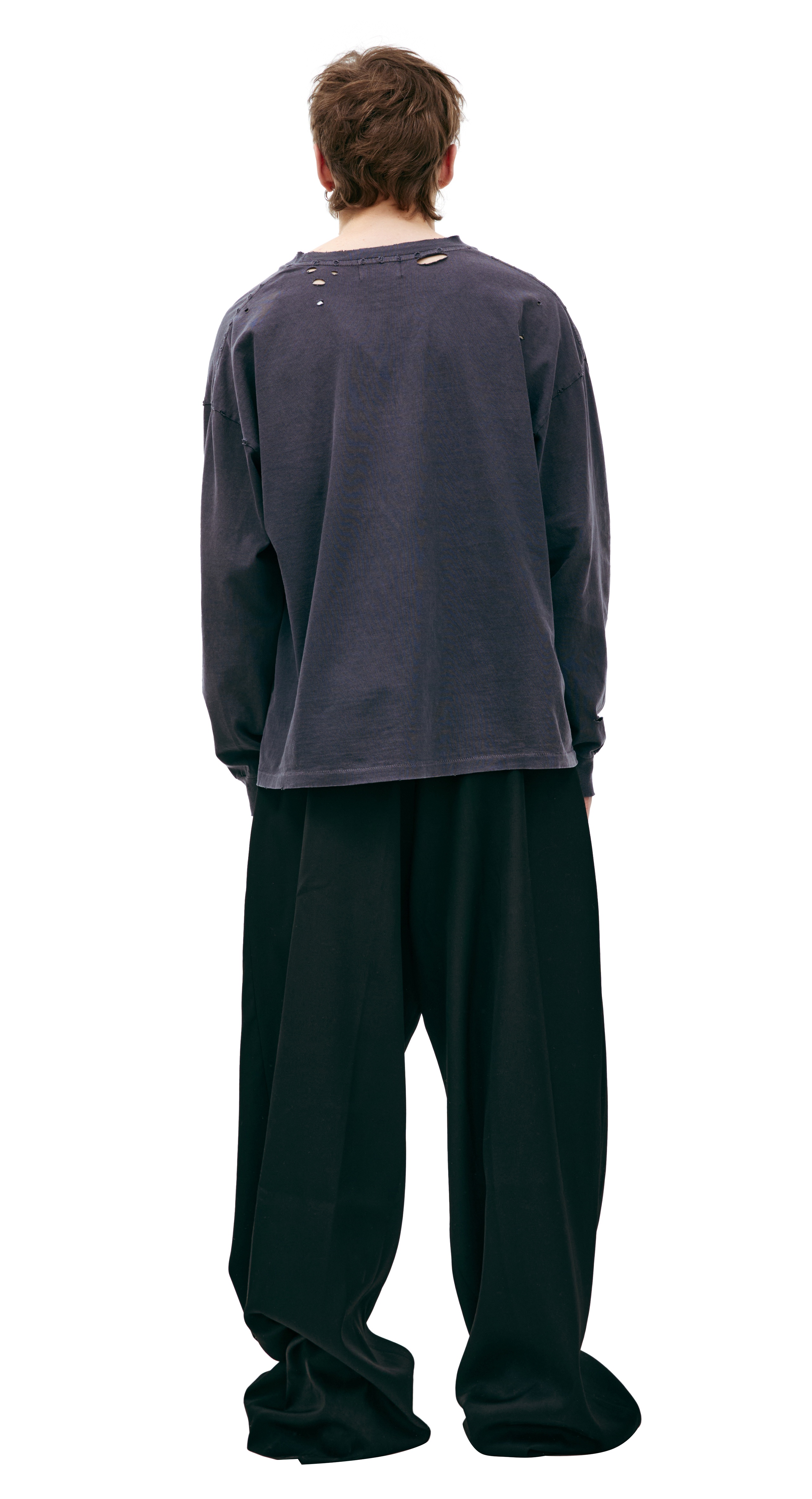 WIDE WOOL TROUSERS - 3