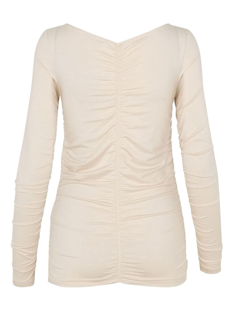 Ulrika gathered-detail T-shirt 5