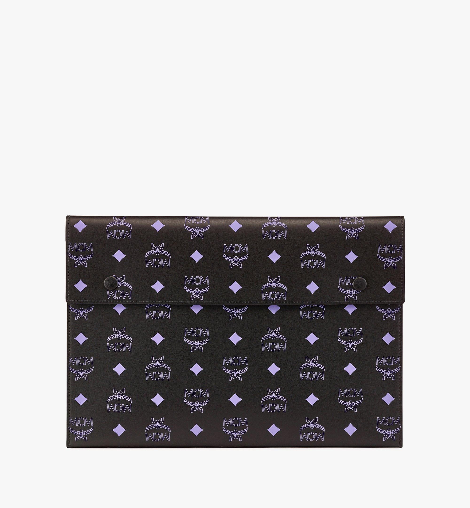 Pouch Trio in Color Splash Logo Leather - 4