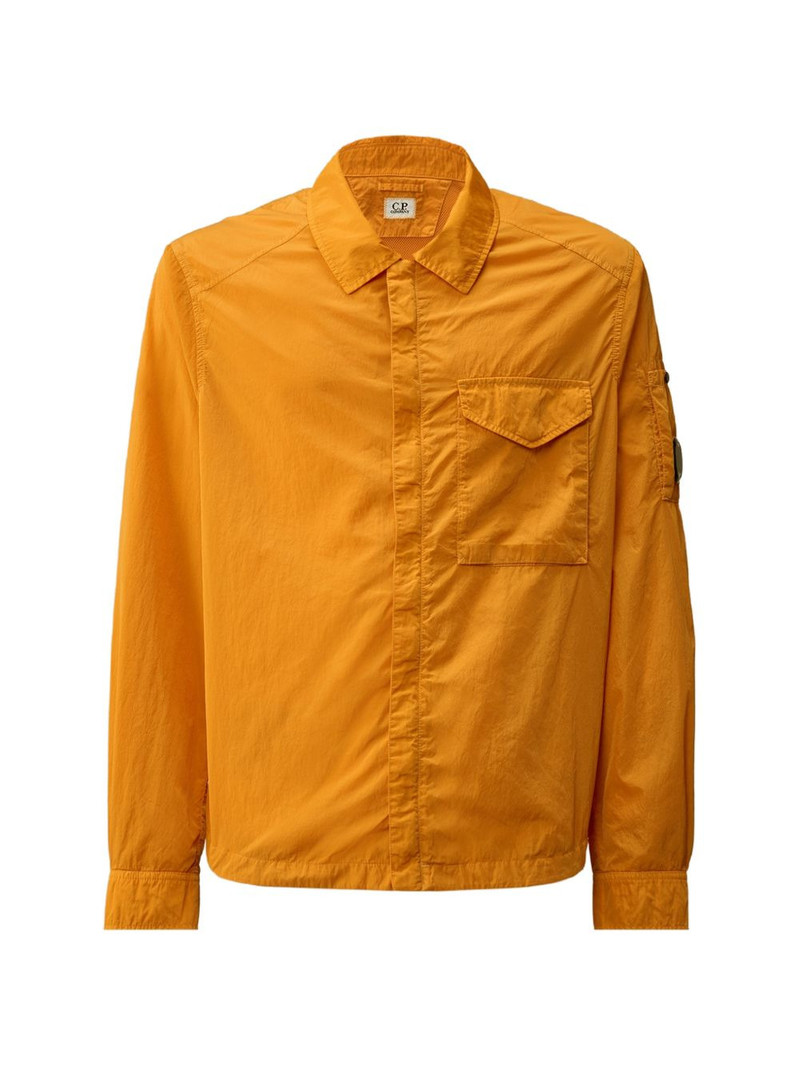 logo-patch overshirt 1