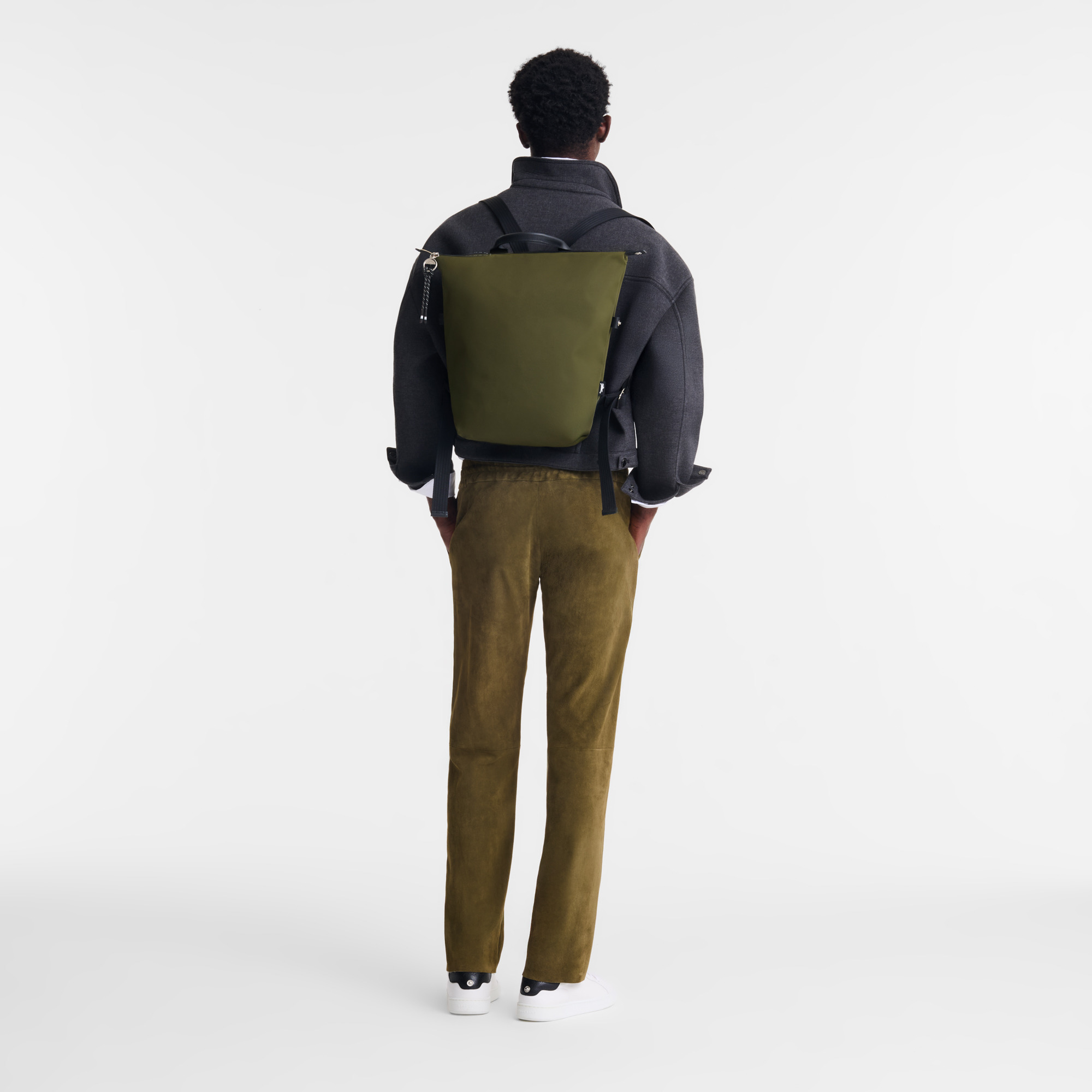 Le Pliage Energy L Backpack Khaki - Recycled canvas - 2