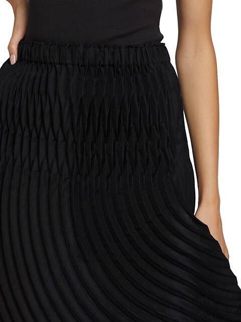 Grow Pleats Draped Skirt - 6