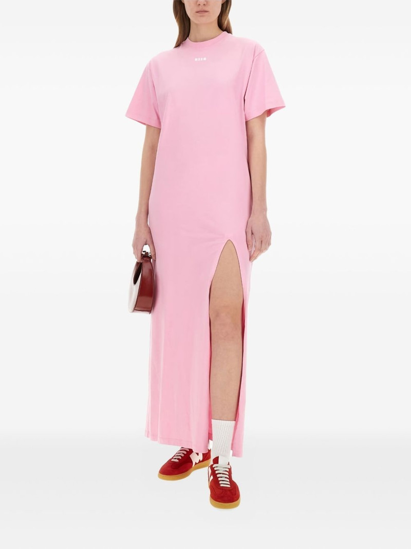MSGM split-hem T-shirt dress outlook