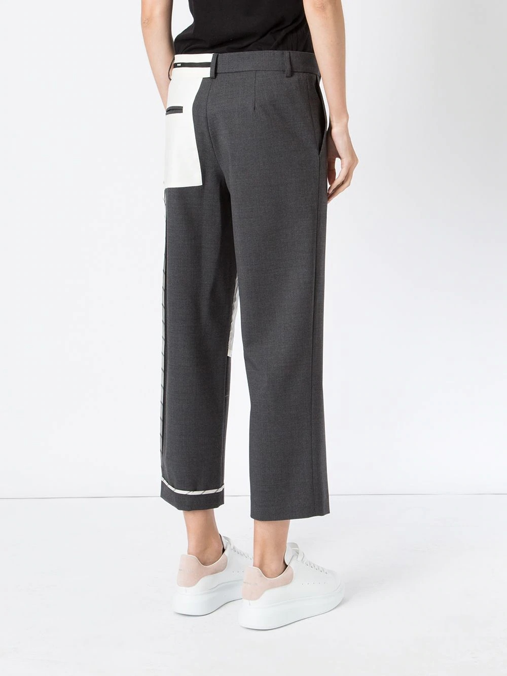 Inside Out pinstripe pocket trousers - 4