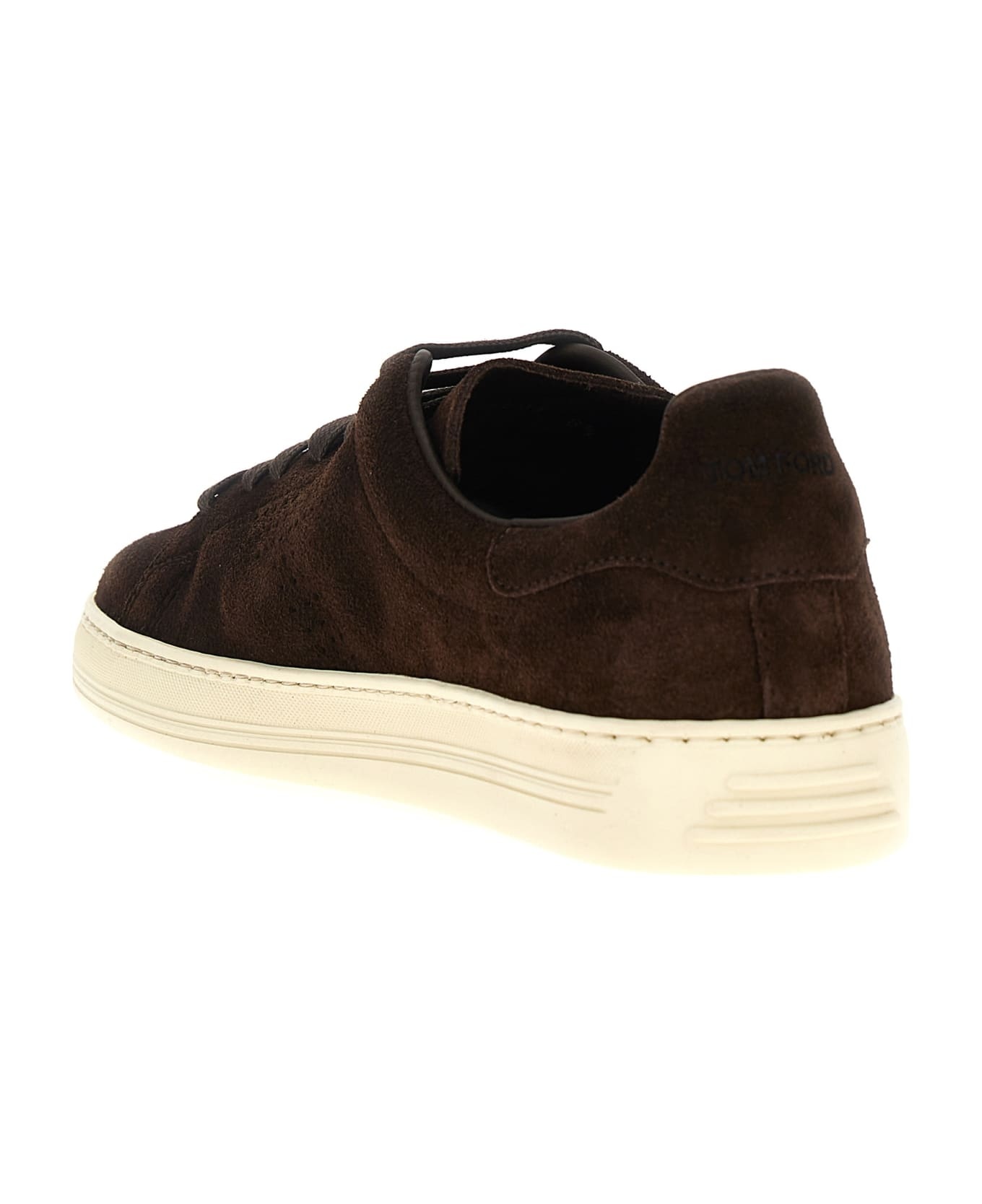 Logo Suede Sneakers - 3