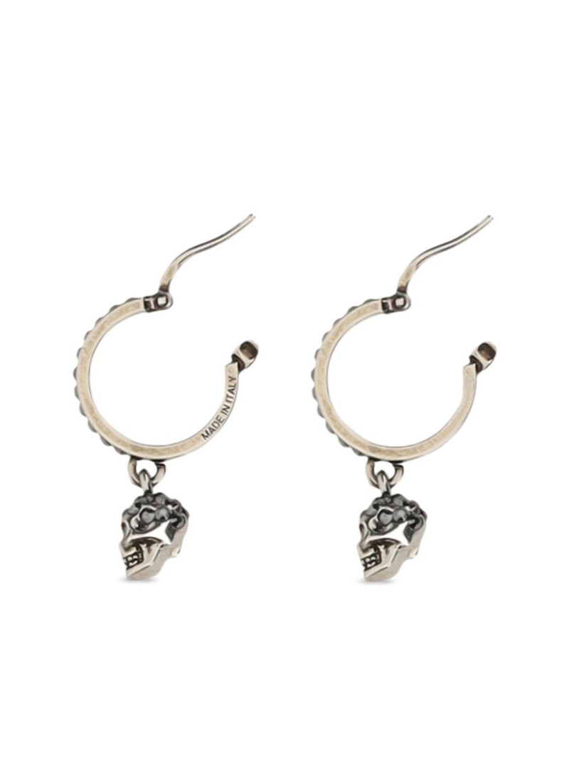 Alexander McQueen skull drop earrings outlook