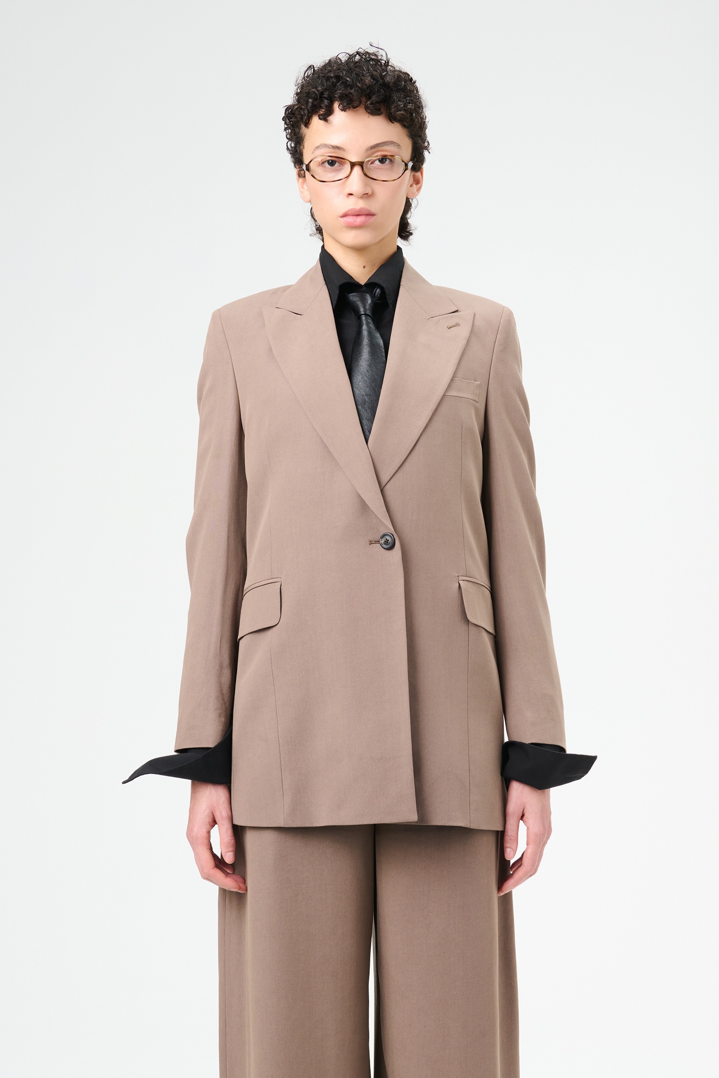 Manta Blazer Muddy Lavender Lyo Wool - 3