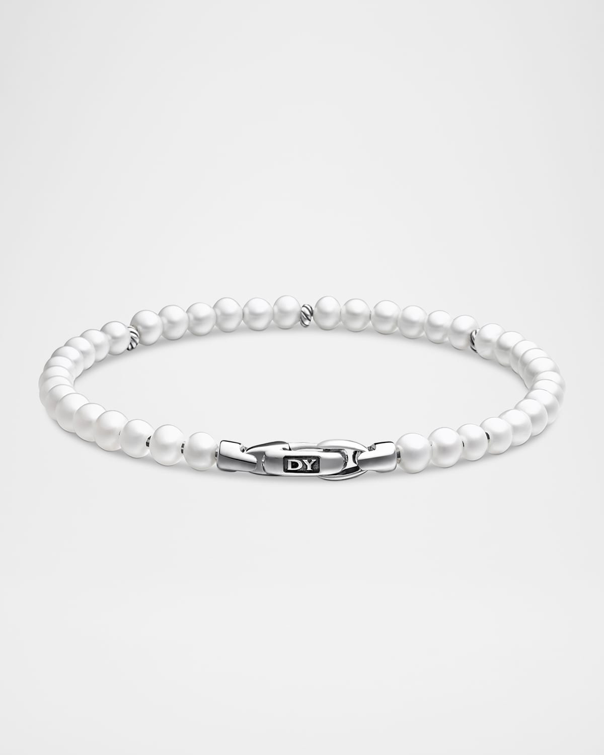 4mm Bijoux Spiritual Beads Bracelet with Silver - 6