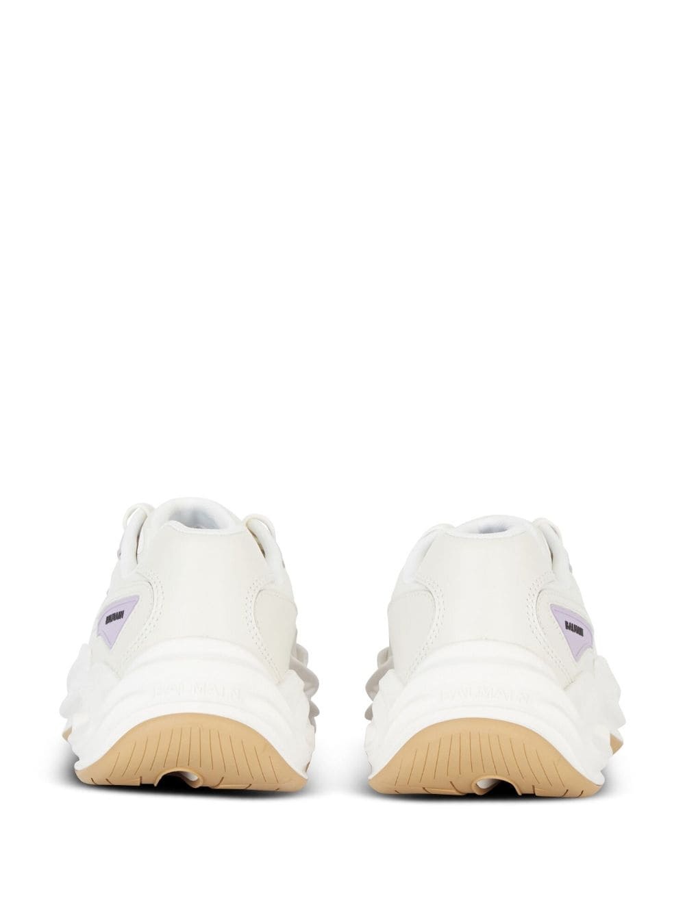 B-DR4G0N panelled lace-up sneakers - 3