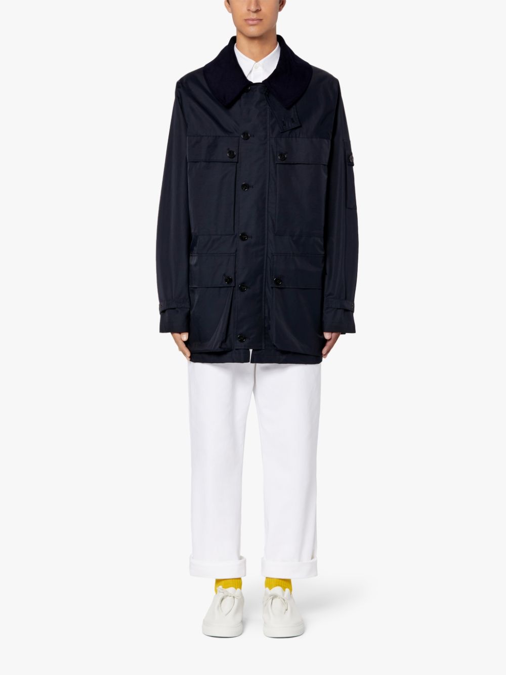 SPRING STREET NAVY COTTON BLEND JACKET | GMM-221 - 2