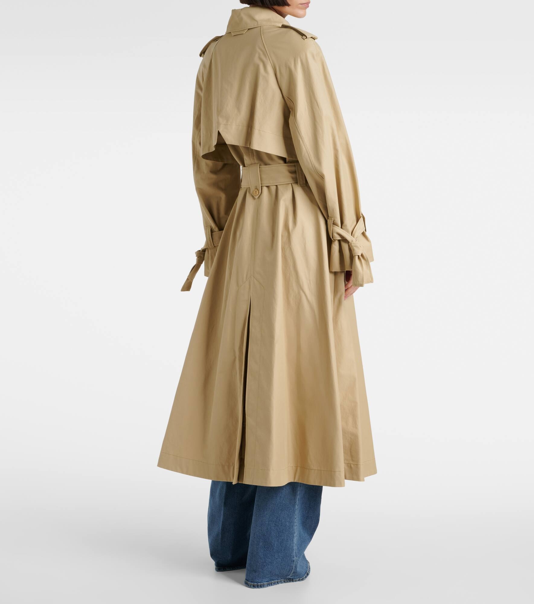 Classic Ease cotton-blend trench coat - 3