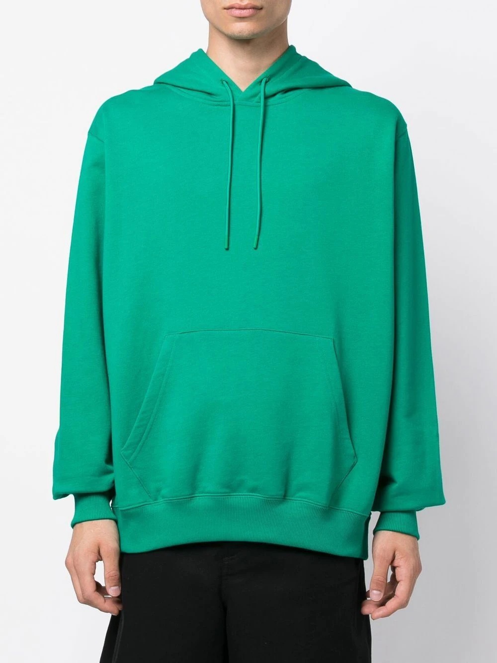 drawstring-fastening logo-print hoodie - 3