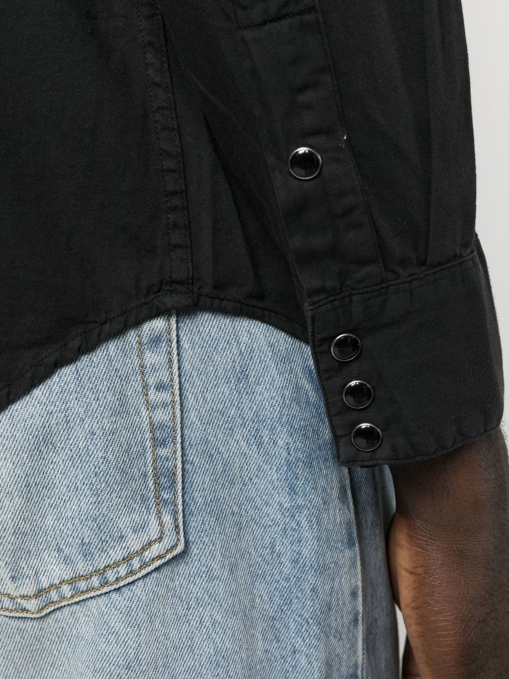 Heritage front press-stud fastening shirt - 5