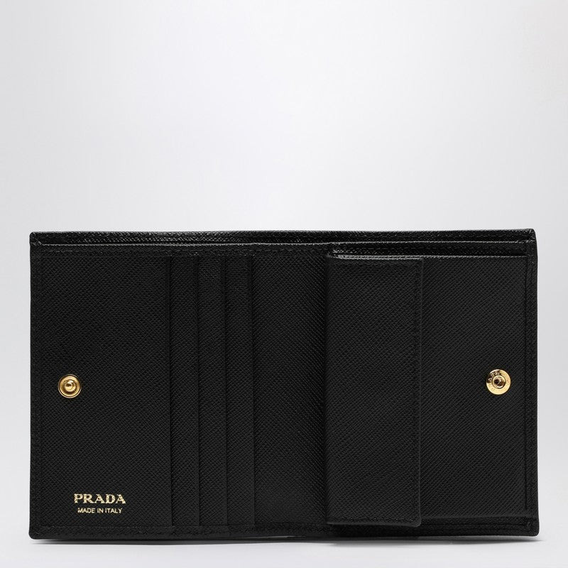 Prada Black Saffiano Leather Small Wallet Women - 2