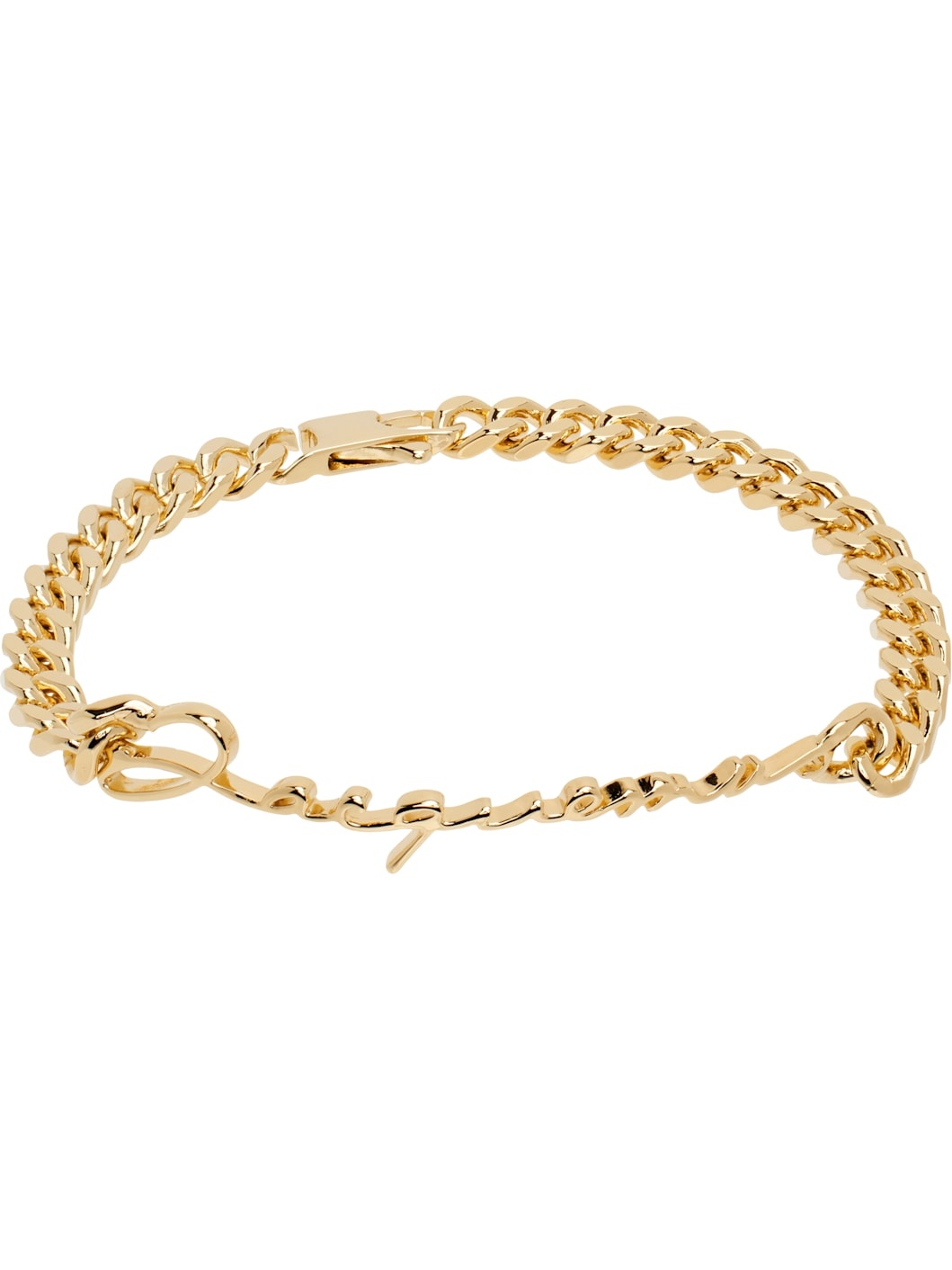 Gold 'La Gourmette Jacquemus' Bracelet - 1