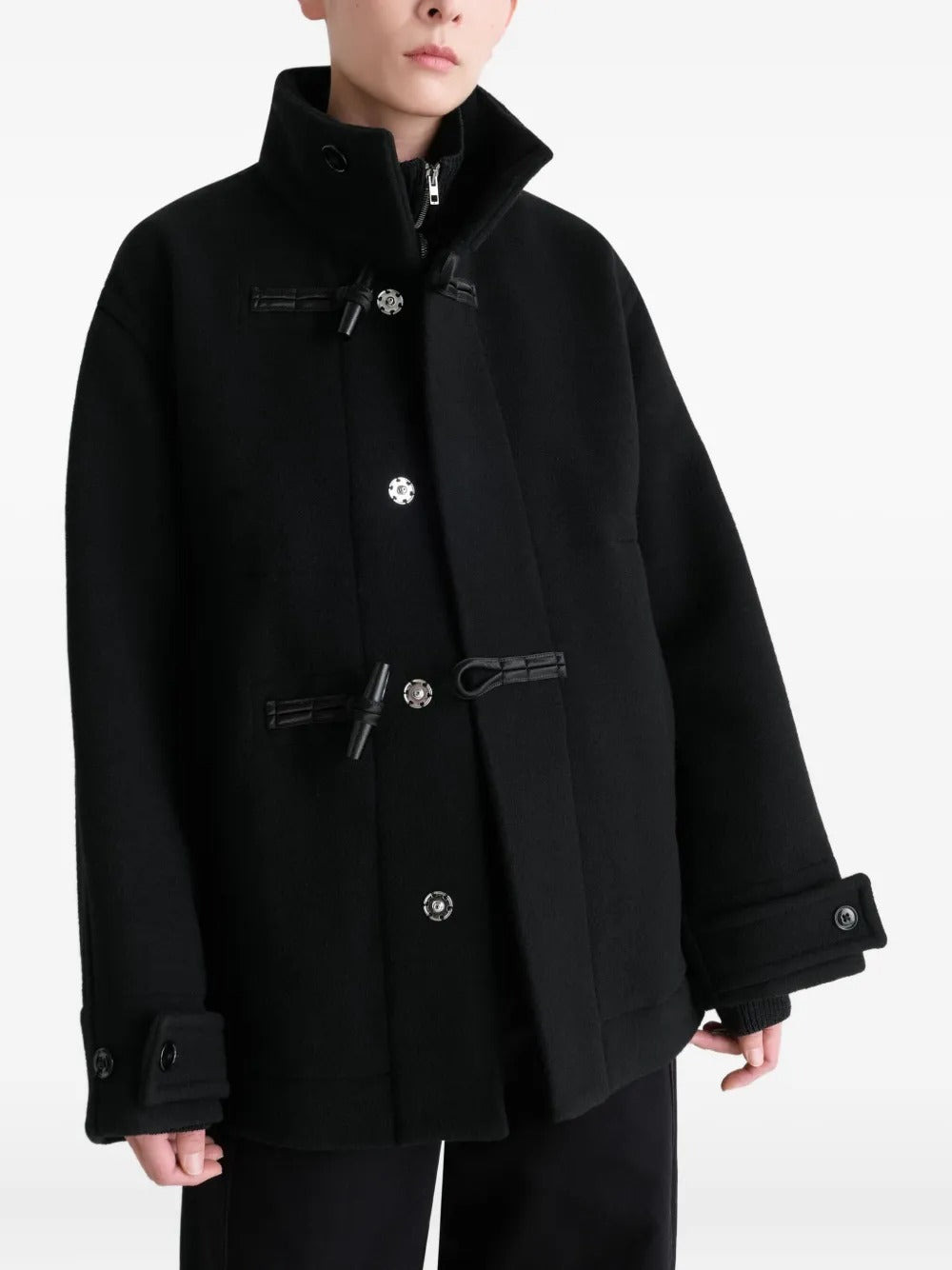 LEMAIRE - Women Short Duffle Coat - 3