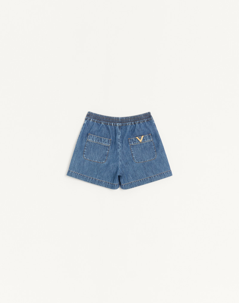 Valentino DENIM CHAMBRAY SHORTS outlook