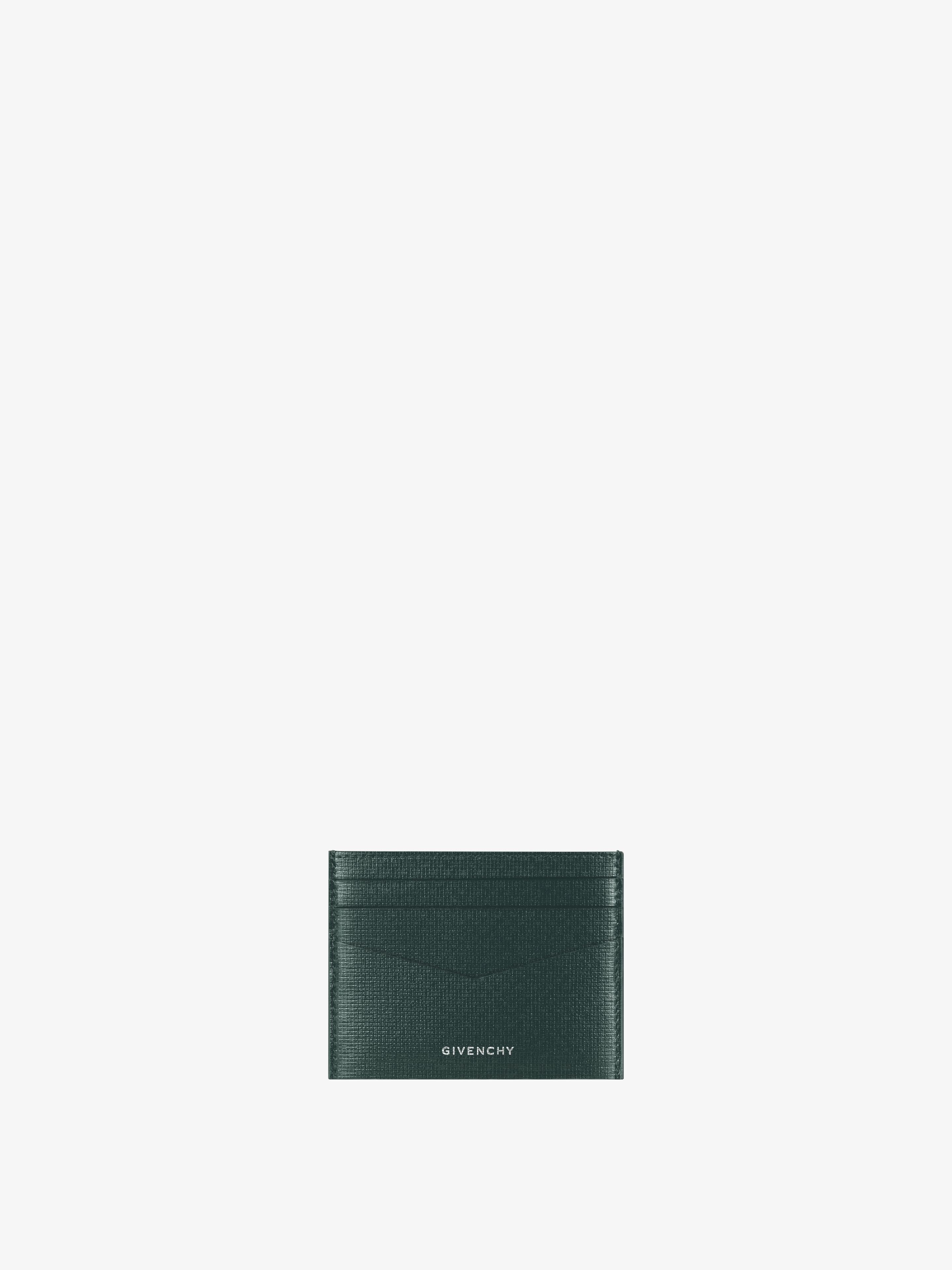 CARD HOLDER IN CLASSIC 4G LEATHER - 1
