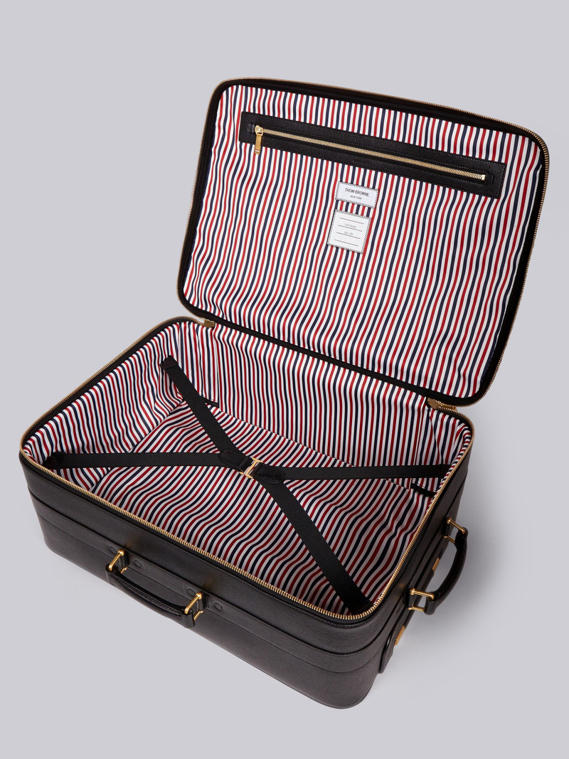Striped Leather Check-In Soft Case 5