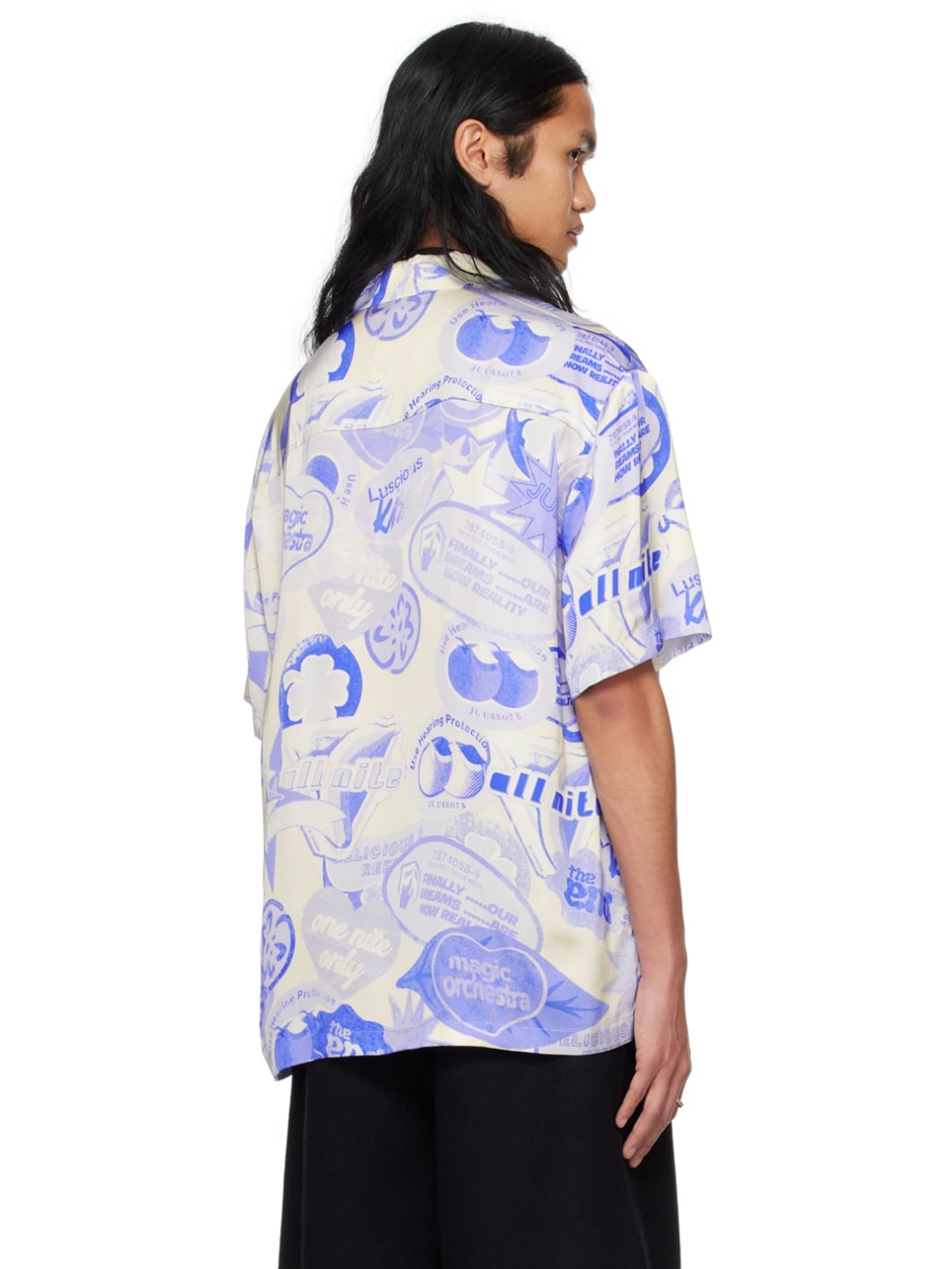White Printed Shirt - 3