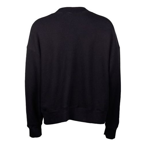 Palm Angels Bear Motif Crew-Neck Sweatshirt 'Black' PMBA026C99FLE0021060 - 2