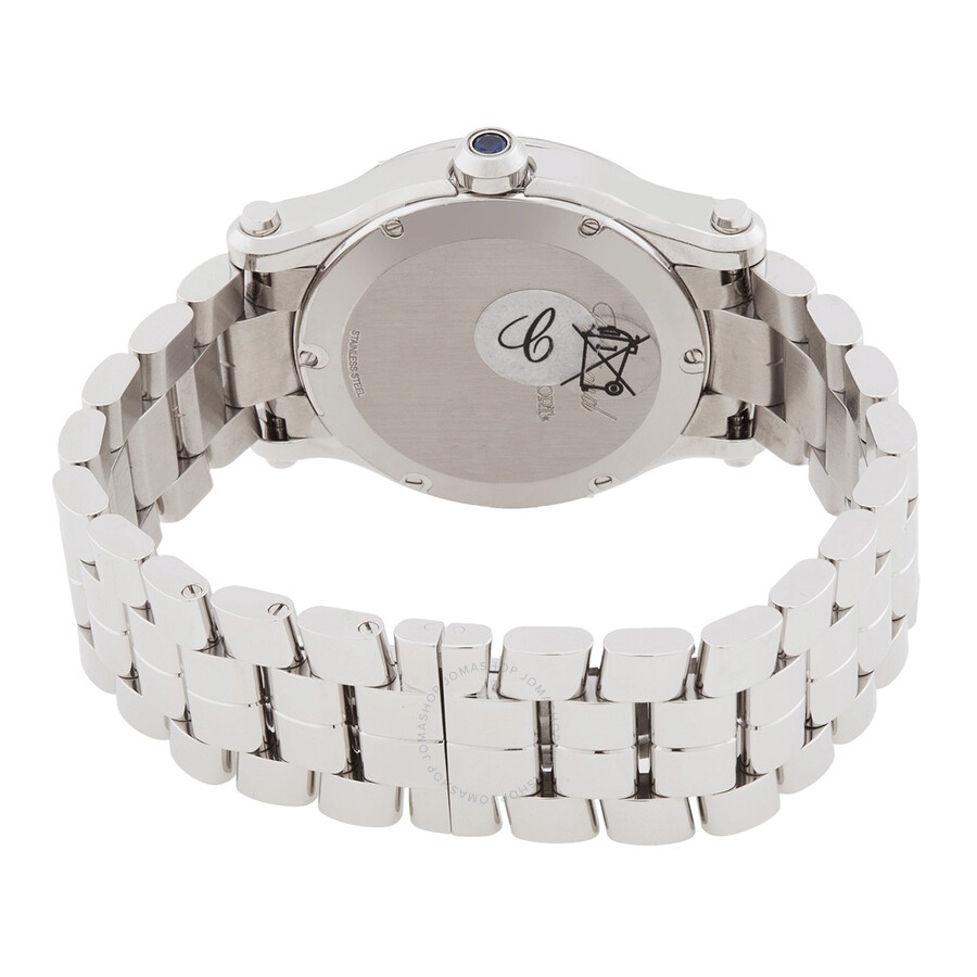 Chopard Happy Sport Quartz Blue Dial Ladies Watch 278582 3008 - 3