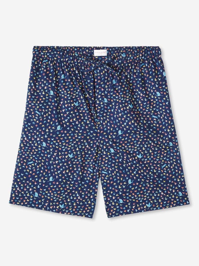 Men's Lounge Shorts Ledbury 58 Cotton Batiste Multi 1