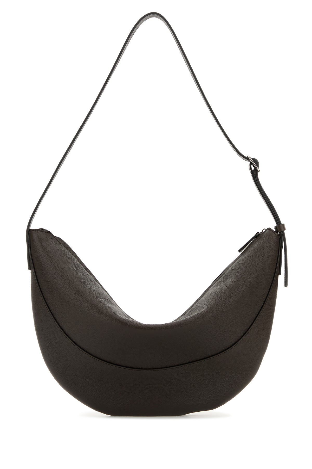Brown leather Jouve shoulder bag - 3