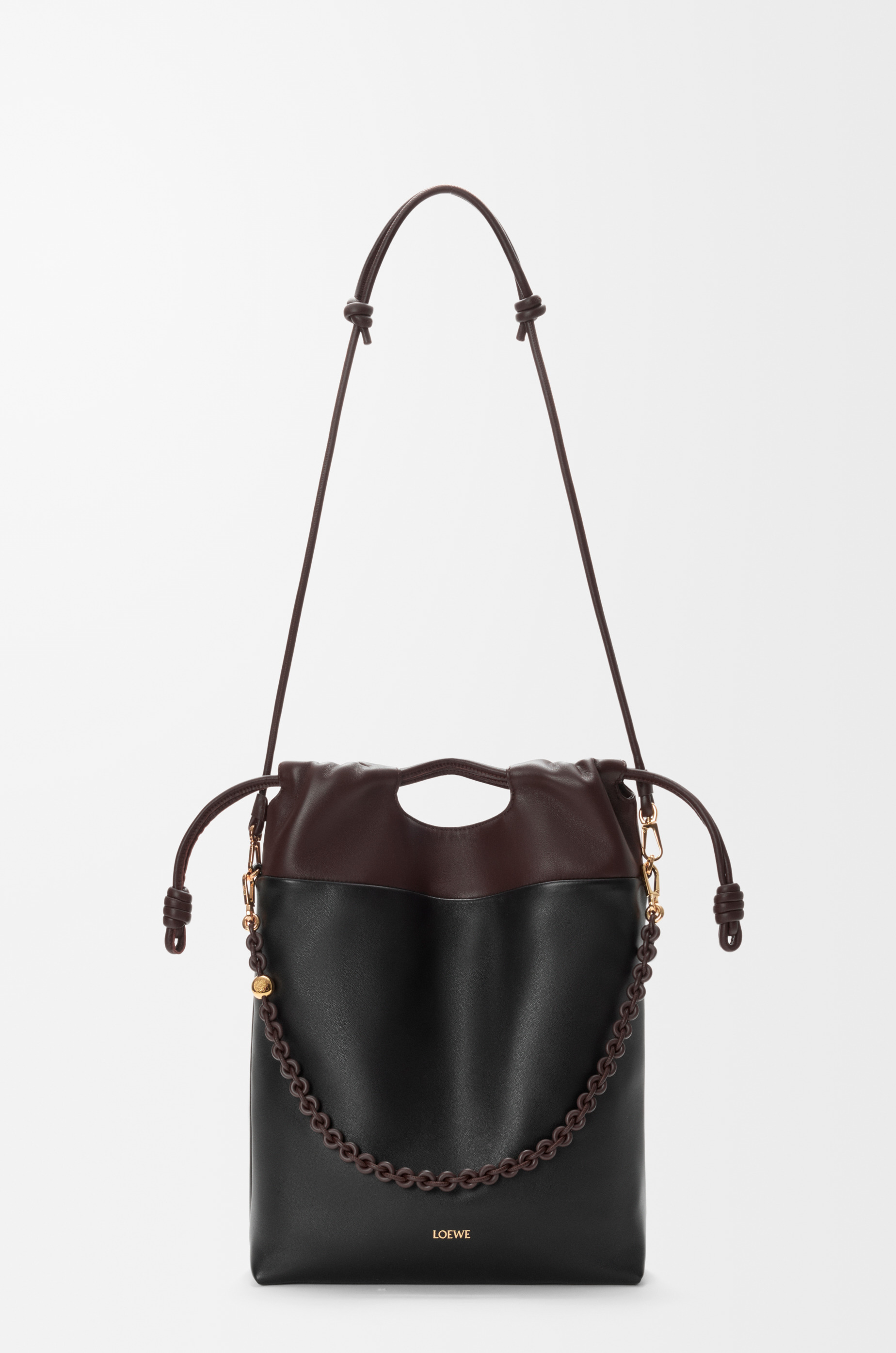 Flamenco purse tote in mellow nappa lambskin - 9