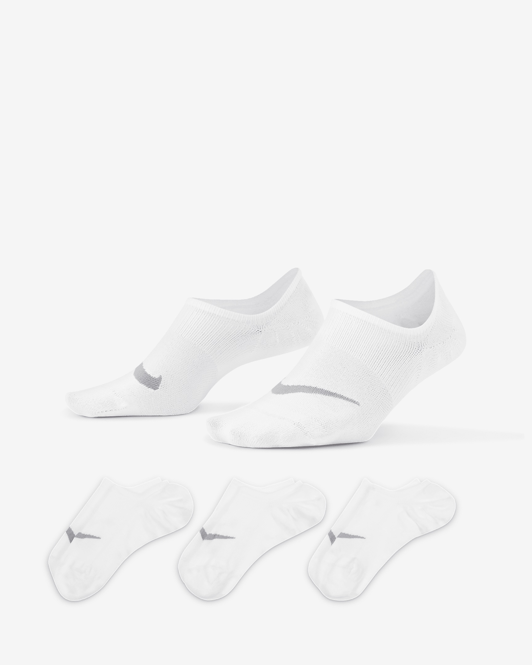 Nike Everyday Plus Lightweight Women's Training Footie Socks (3 Pairs) - 1