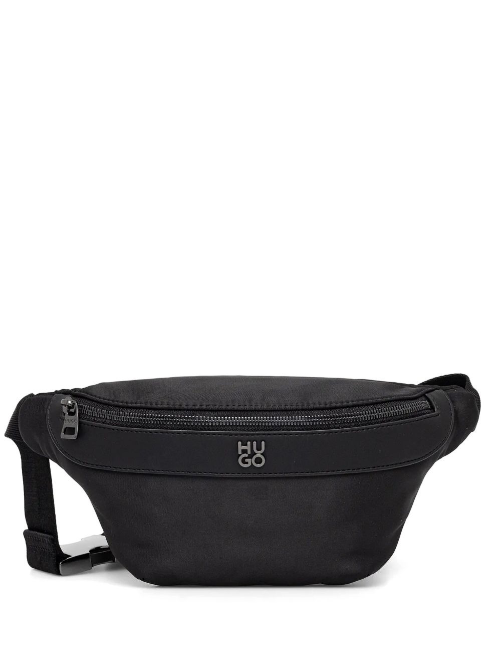 logo-plaque belt bag - 1