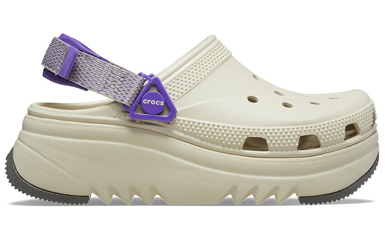 (WMNS) Crocs Classic Hiker Xscape Croslite Clogs 'Beige Purple' 208365-2CF - 3