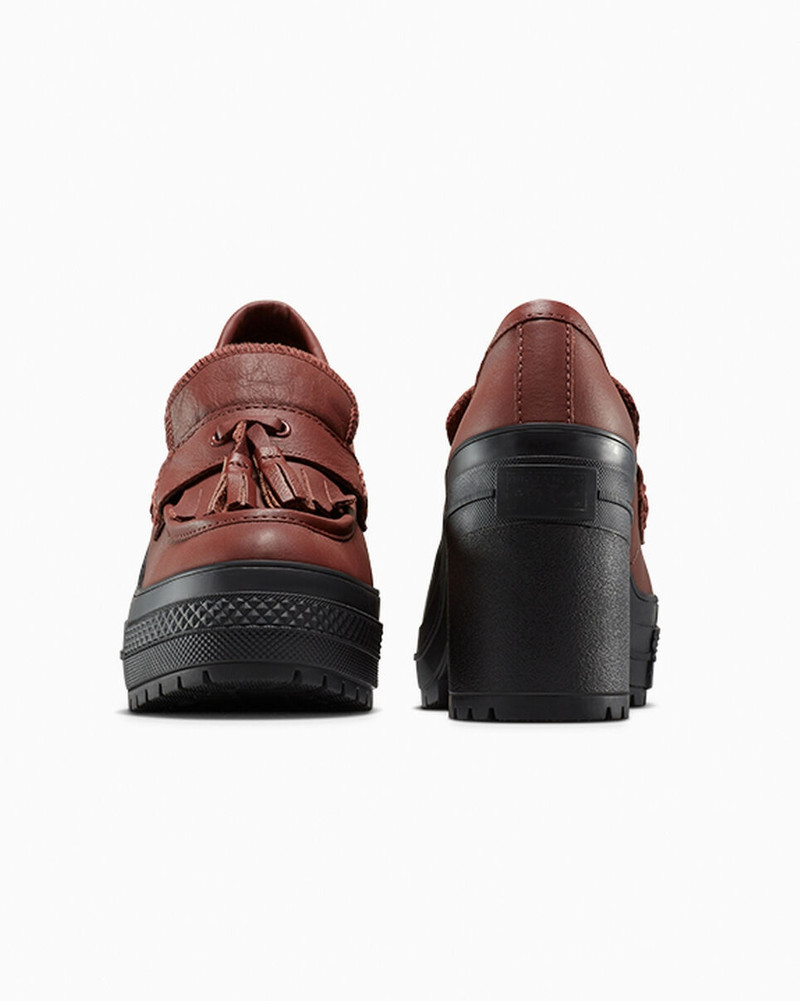 Chuck 70 De Luxe Heel Loafer Platform Leather 8