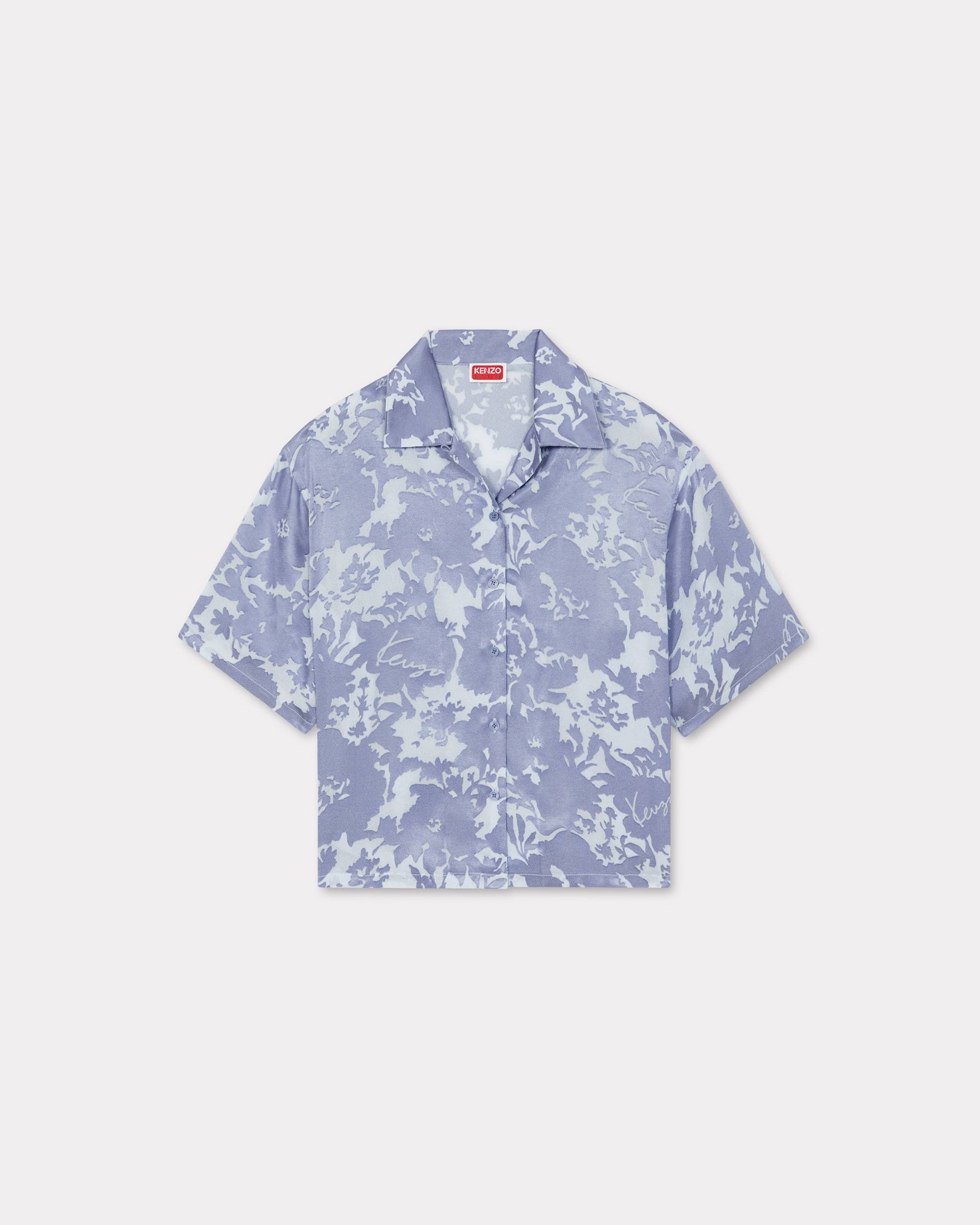'KENZO Flower Camo' hawaiian shirt - 1