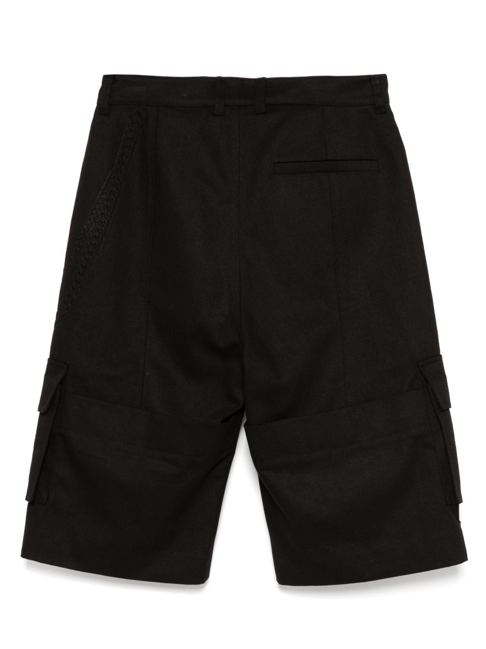 embossed-detail cargo shorts - 2