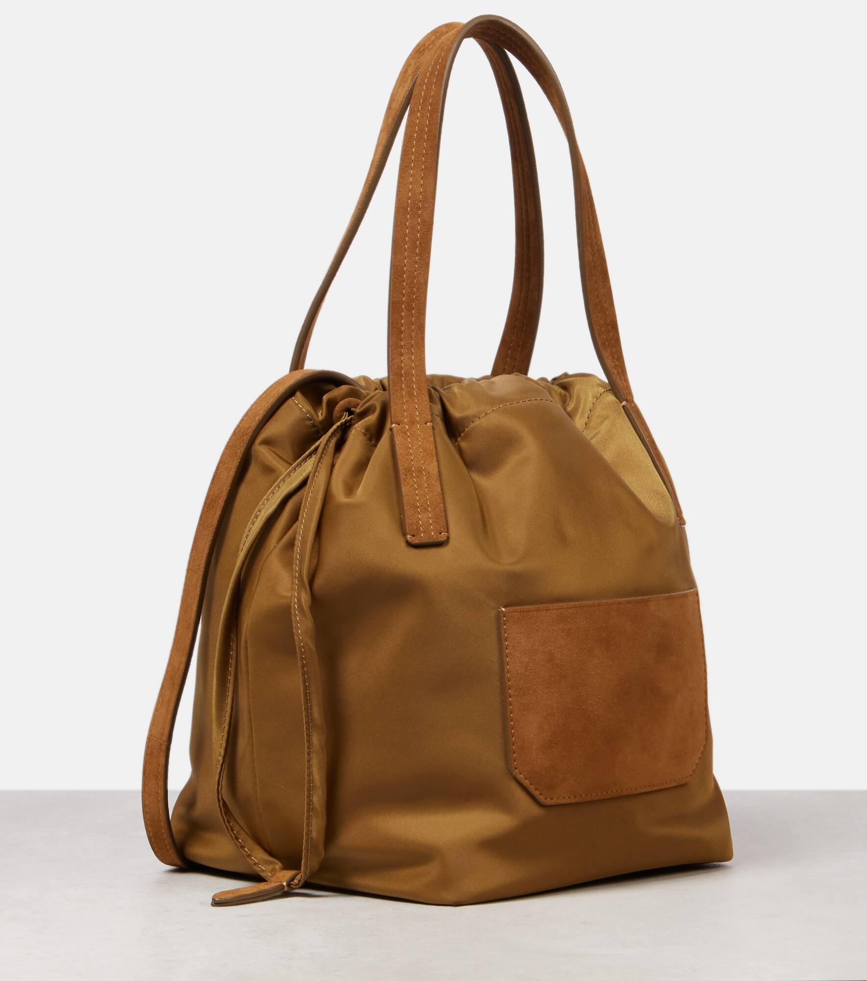Rory Medium leather-trimmed bucket bag - 4