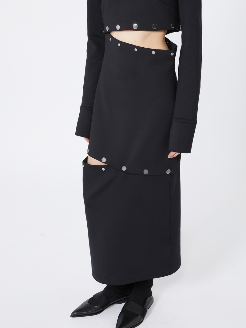 CANZONE Shortenable scuba jersey dress 5