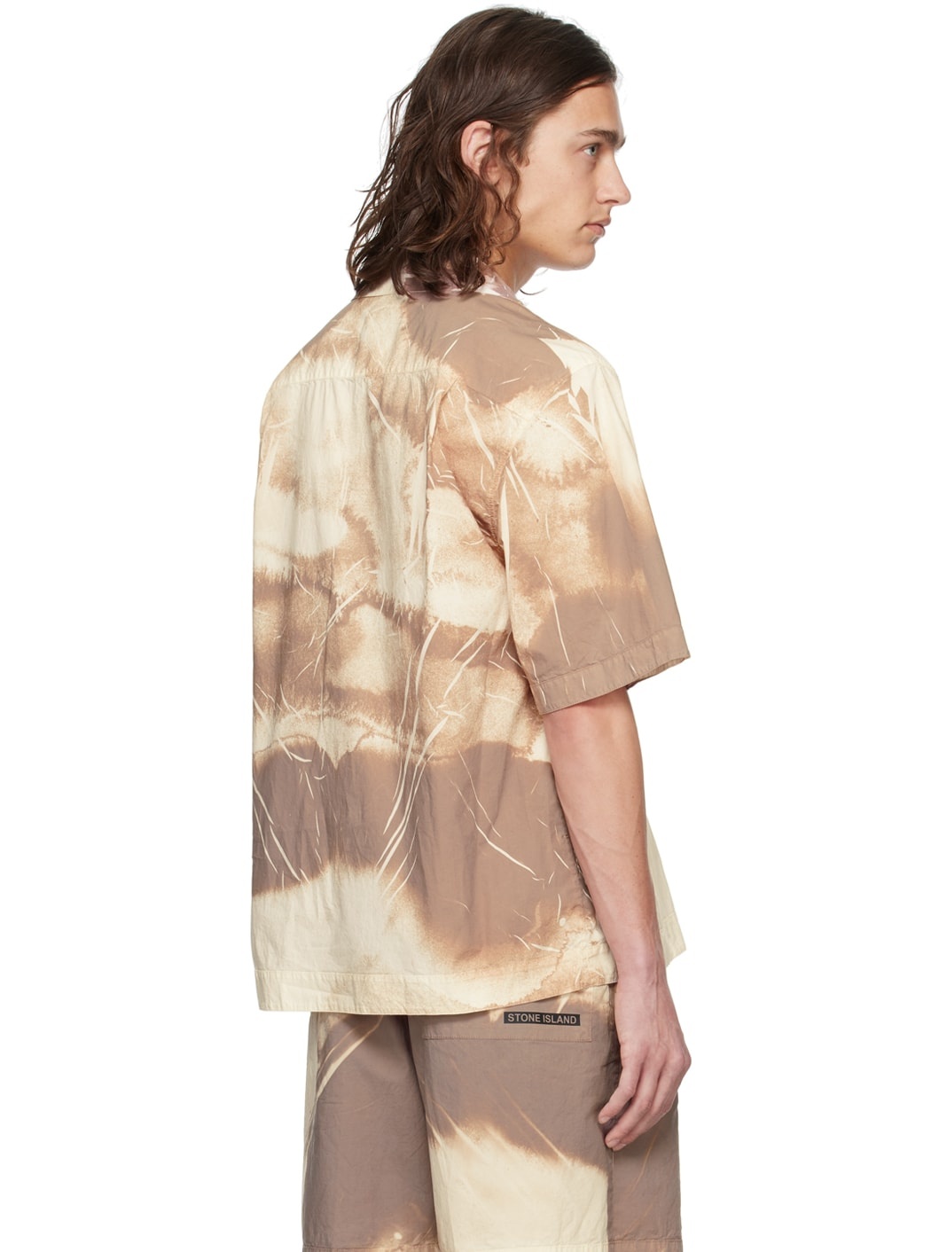 Brown Graphic Shirt - 3