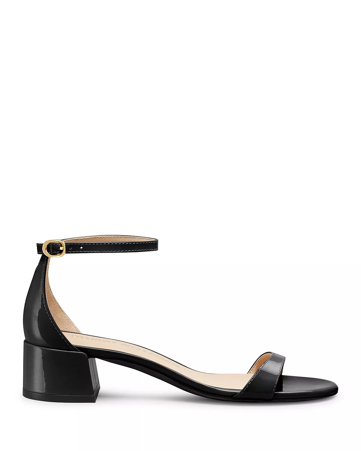 Women's Nudist Block Heel Sandals - 2
