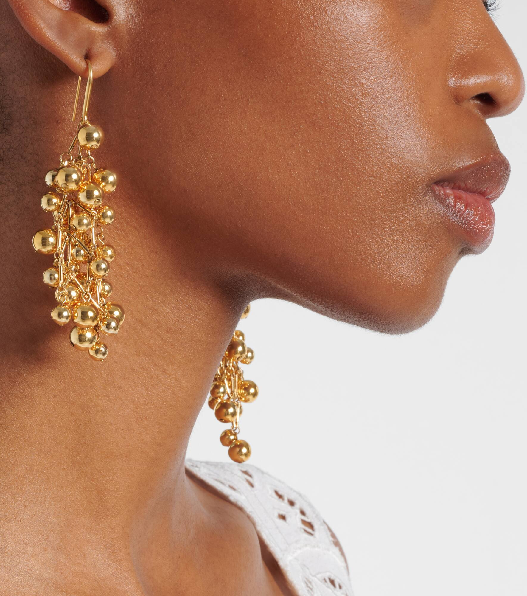 Tiva embellished drop earrings - 6