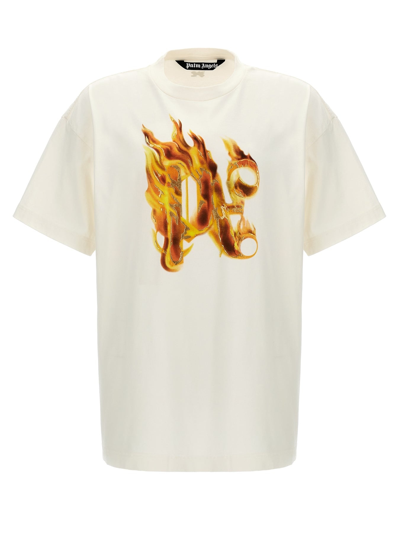 Burning Monogram Sweater, Cardigans White - 1