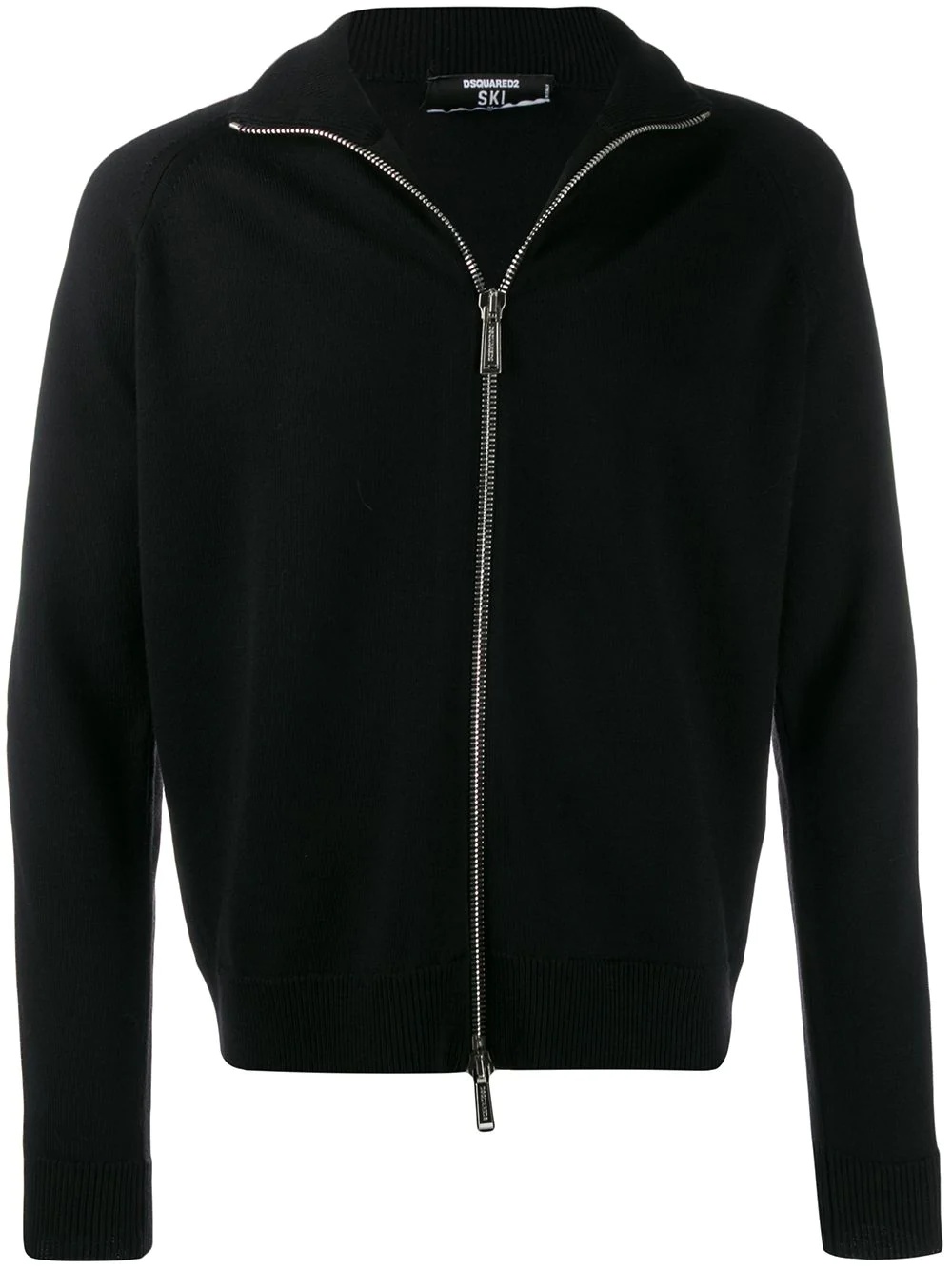 side logo band zipped jacket - 1