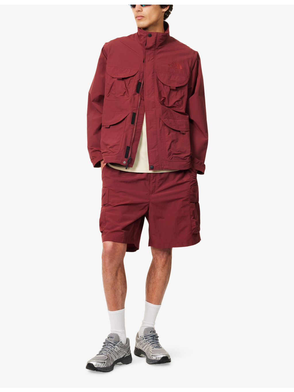 Patch-Pocket Relaxed-Fit Woven Cargo Short - 2