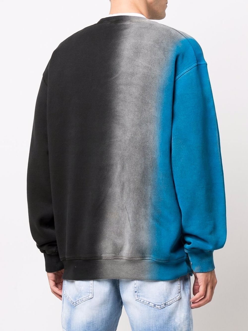 block-print sweatshirt - 4
