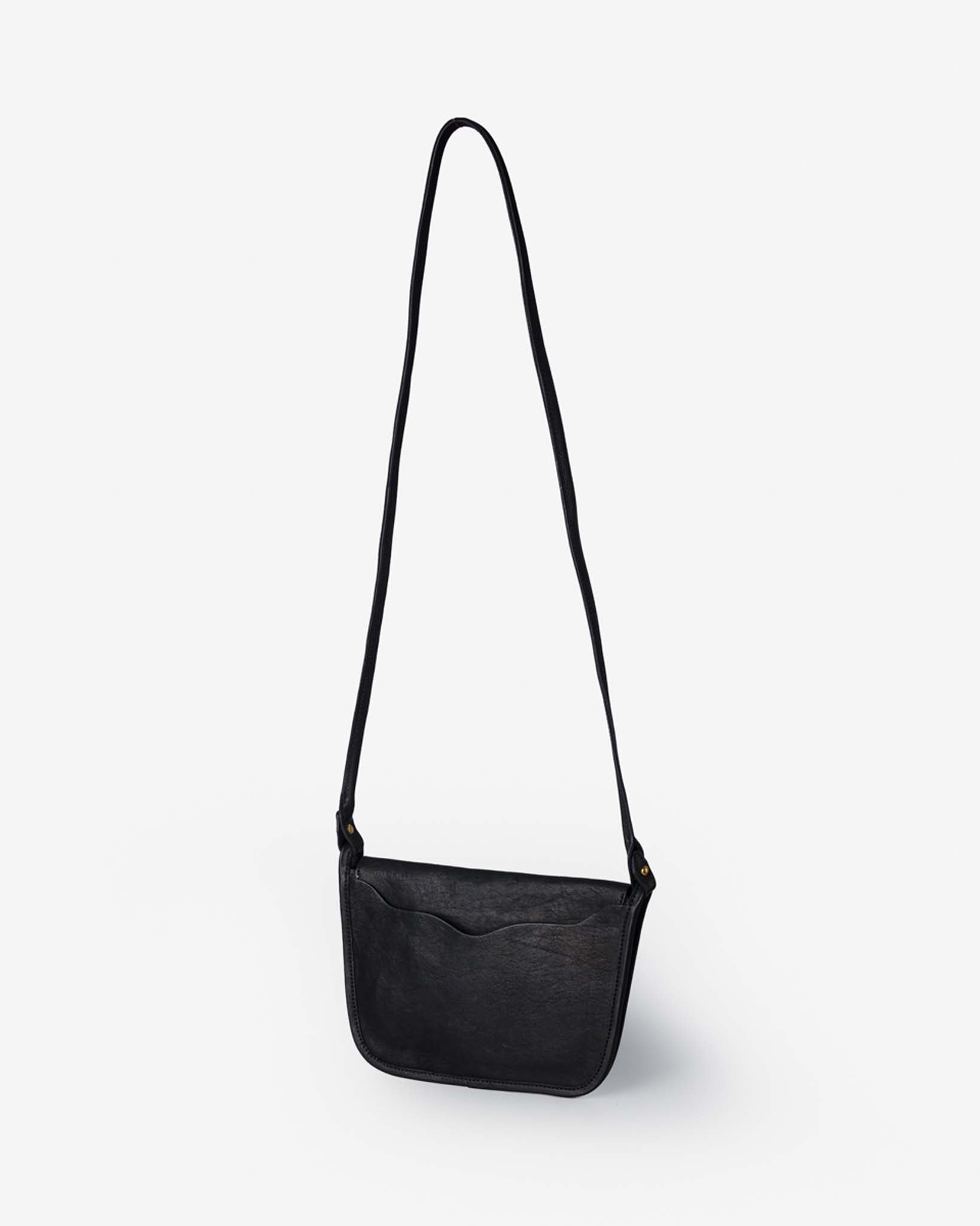 OGL-BV-TPW-HORSE-POCK-BAG-BLK OGL Brave Horsehide Pocket Bag - Black - 3