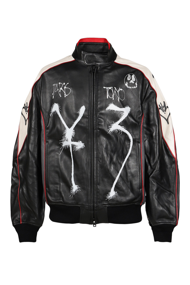 GFXLEATHER JKT / BLK 1