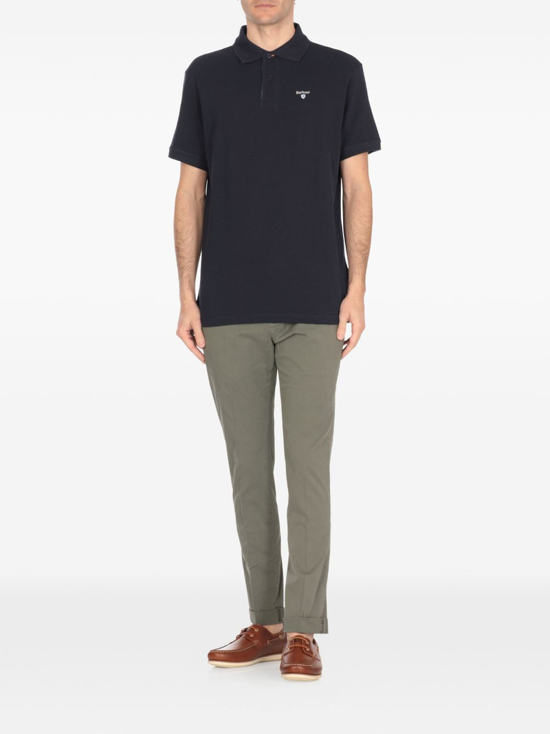 Barbour embroidered-logo polo shirt outlook